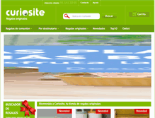 Tablet Screenshot of curiosite.es